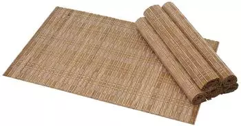 MCW Platzset -C13 rechteckig, Holz, dunkelbraun, 30x45cm, 6er-Set (800000500661)