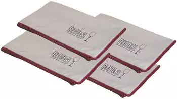 Riedel Poliertücher 4er Set, 28,5x16,8cm, weiß (49609905-0)