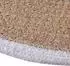 vidaXL Platzsets 6 Stk. Tossa-Jute, natur und weiß, Ø 30cm
