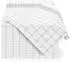 Blumtal Geschirrtücher 100% Baumwolle, grau kariert, 50x70cm, 20er-Set (EB0075)