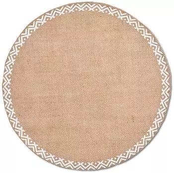 Zeller Platzset Ethno, Leinen, natur (27036)