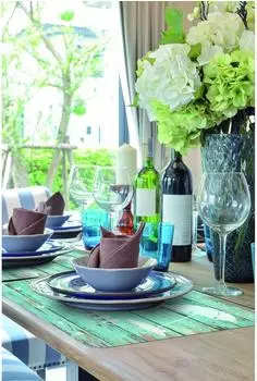 d-c-fix Tischset Rio Carpe Diem 44x29cm, blau (F2302517)