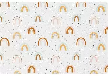 Zeller Tischset "Rainbow" Kunststoff, bunt, 45×30cm (27106)