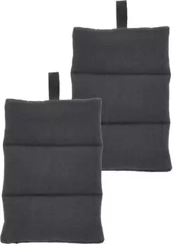 S&ouml;dahl Harmony Topflappen ash, 15x23cm, 2er-Set (35243)