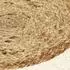 vidaXL Tischsets 6 Stk., rund, Jute und Baumwolle, natur, 38cm