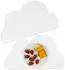 Relaxdays Tischset Kinder, Silikon, abwaschbar, 26,5x47,5cm, 2er-Set