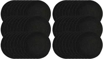 Ritzenhoff & Breker Tavolo Platzmatte rund ø35cm, dunkelgrau, 48er-Set
