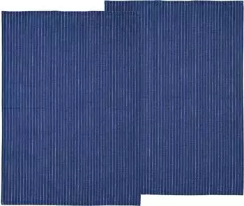 Södahl Line Geschirrtuch Baumwolle royal blue 50x70cm, 2er-Set (33544)