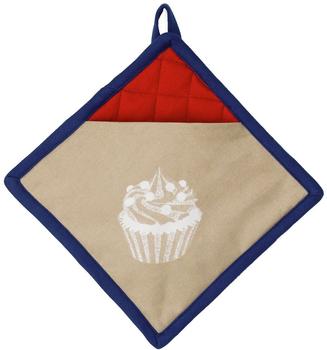Kela Topflappen Frida Cupcake blau