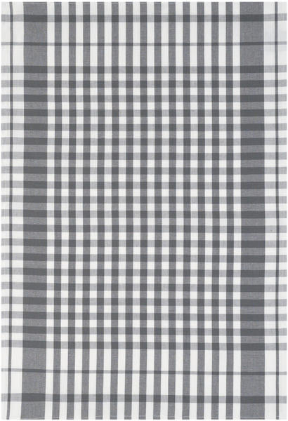 Stuco Geschirrtuch Vichy Set 6-teilig grau-weiß