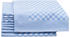 Zollner ZOLLNER Geschirrtücher Set 10-teilig 46 x 70 cm blau