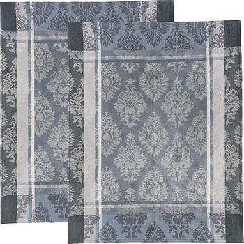 Erwin Müller Geschirrtuch Set 2-teilig Jacquard grau 50 x 70 cm