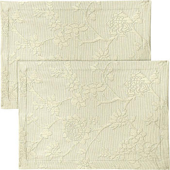 Erwin Müller bügelleichtes Tischset Arnsberg im 2er-Pack braun-beige 35x50 cm