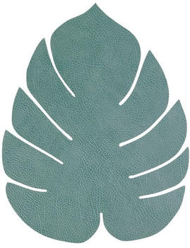 LINDDNA HIPPO Tischset Monstera Leaf S pastel green 26x22 (grün)