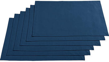 REDBEST Tischset im 6er-Pack blau 30x45 cm