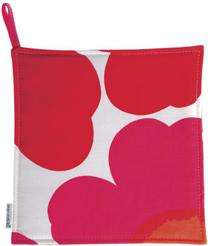 Marimekko Topflappen Unikko weiß/rot