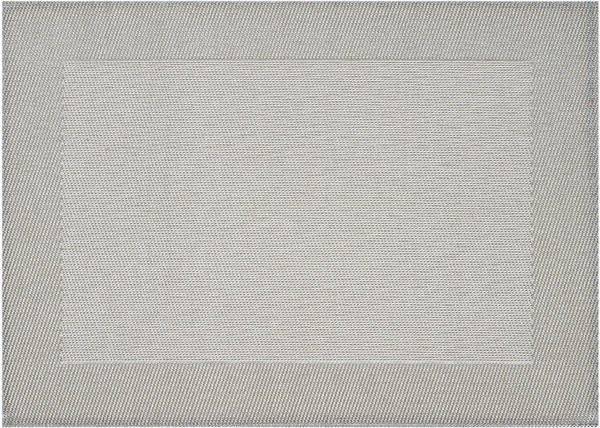 Stuco Platzset Cadre (Set 4-tlg) 33x45 cm rechteckig silberfarben