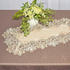 Delindo Lifestyle Platzset ROMANTIC LACE (1-tlg) 60x60 cm quadratisch - Polyester natur