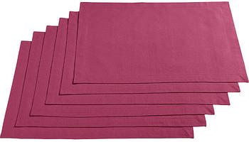 REDBEST Tischset im 6er-Pack violett/violett 30x45 cm