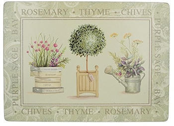 Creative Tops Topiary Premium-Tichsets mit Korkrückseite im 4-teiligen Set, 40 x 29 cm (15¾ x 11½ Zoll)