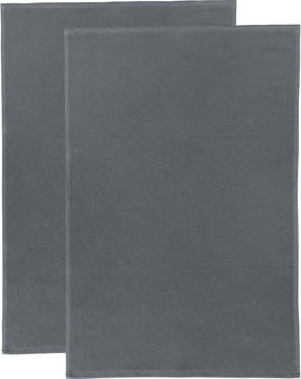 Erwin Müller Multifunktionstuch im 2er-Pack grau 50x70 cm