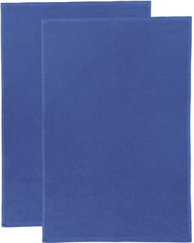 Erwin Müller Multifunktionstuch im 2er-Pack blau 50x70 cm