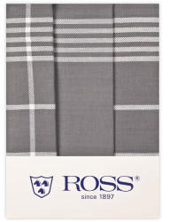 Ross Geschirrtücher Set 3-teilig 1837 grau 50 x 70 cm