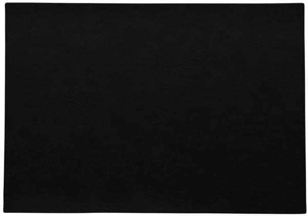 ASA Tischset 33 x 46 cm vegan leather black