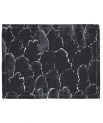 Marimekko Käpykangas Tischset, dunkelgrau / weiß