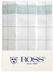 Ross Textilwerke GmbH ROSS Halbleinen Geschirrtücher Fadenkaro 50 x 70 cm grün (3 Stk.)