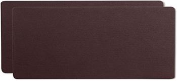 Kela Tisch-Set Kimara PU-Leder braun 45,0x30,0x0,2cm