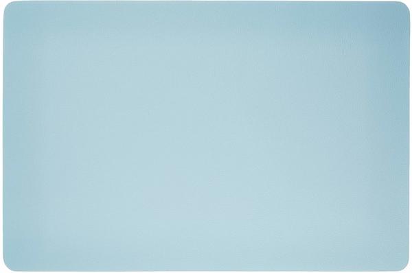 Kela Tisch-Set Kimara PU-Leder hellblau 45,0x30,0x0,2cm