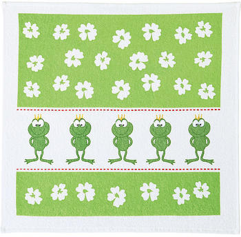 Kracht Geschirrtuch Set 2-teilig Frösche 50 x 50 cm