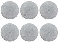 Zeller Platzsets Cut out silber, 6 St.