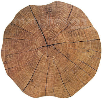 matches21 Platzset Baumstamm 6 Stk. rund Ø 38 cm