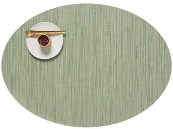 Chilewich Tischset Bamboo Oval Spring Green von Chilewich