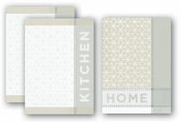 Dyckhoff Geschirrtuch "HOME & KITCHEN, Ma&szlig;e je Tuch ca. 50x70 cm, aus 100%