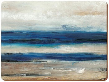 Creative Tops Platzsets Ocean View Set 4-teilig 40 x 29 cm creme/blau