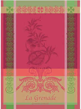 Garnier-Thiebaut Geschirrtuch Granatapfel Grenade Rose