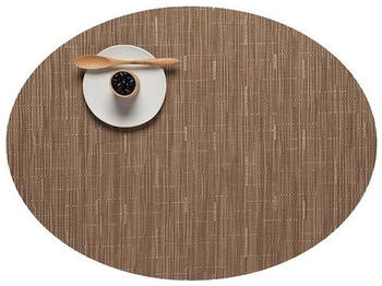 Chilewich Bamboo Oval Platzset 4er-Set - Camel - 4 Stück à 36x49 cm