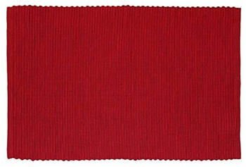 Sander Tischset Breeze 35 x 50 cm Baumwolle Rot