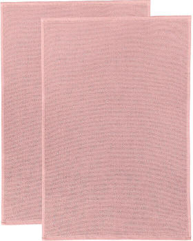 Erwin Müller Multifunktionstuch im 2er-Pack rose 50x70 cm