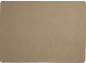 ASA Selection ASA 6er Spar-Set soft leather Tischset - sandstone à 46x33 cm