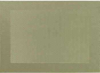 ASA Selection ASA 6er Spar-Set PVC colour Tischset - green olive à 46x33 cm