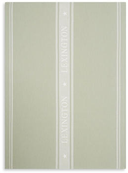 LEXINGTON Icons Cotton Jacquard Star Geschirrtuch - sage green-white - 50x70 cm
