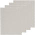 Linum Linum UNI Tischset - 4er Set - light grey G15 - 35x46 cm
