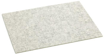 HEY-SIGN Tischset aus Natur-Filz - marmor - 45x35 cm