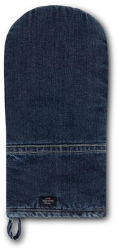 LEXINGTON Icons Cotton Twill Denim Kochhandschuh - denim blue - 16x32 cm
