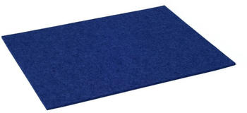 HEY-SIGN 4er Spar-Set Tischset aus Naturfilz - dunkelblau - 45x35 cm