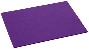 HEY-SIGN 4er Spar-Set Tischset aus Naturfilz - violett - 45x35 cm